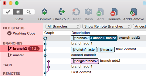 rebase added